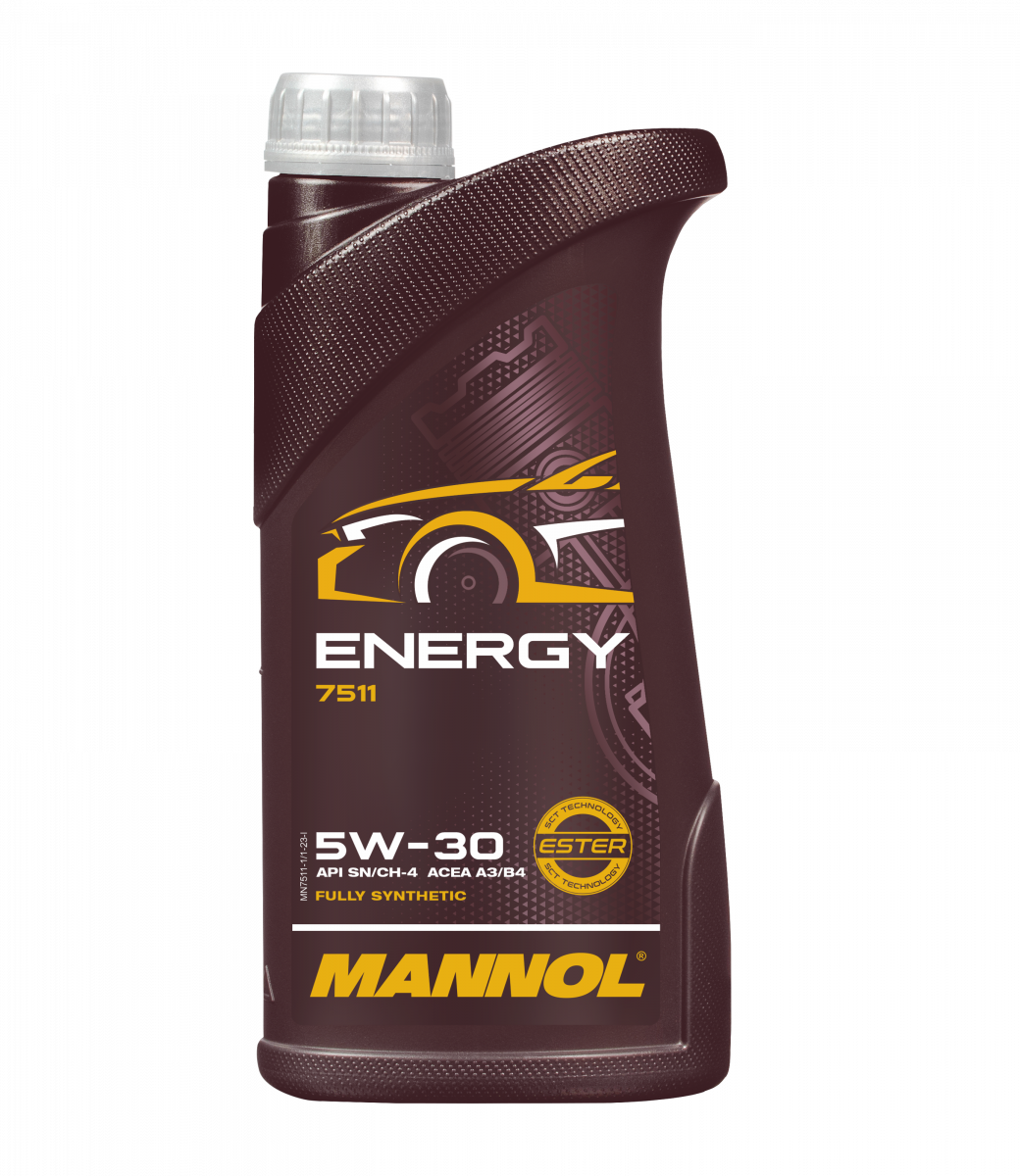 MANNOL Energy 5W-30 API SN/CH-4 FULLY SYNTHETIC HC SYNTHESE [4L